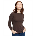 Picture of Ladies' 5.8 oz. Long-Sleeve Thermal Crewneck