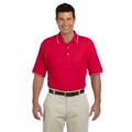 Picture of Men's Pima Piqué Short-Sleeve Tipped Polo