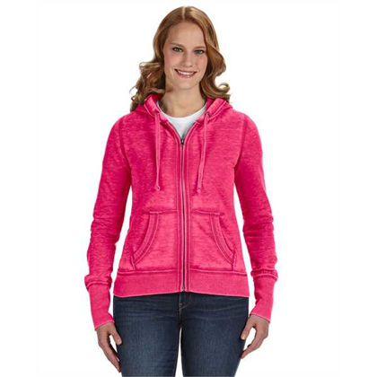 Picture of Ladies' Zen Full-Zip Fleece Hood