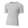 Picture of Adult Polyester Spandex Short Sleeve Compression T-Shirt