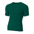 Picture of Adult Polyester Spandex Short Sleeve Compression T-Shirt