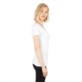 Picture of Ladies' Combed Ring-Spun Cotton Deep-V T-Shirt