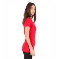 Picture of Ladies' Combed Ring-Spun Cotton Deep-V T-Shirt