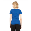 Picture of Ladies' Combed Ring-Spun Cotton Deep-V T-Shirt