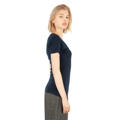 Picture of Ladies' Combed Ring-Spun Cotton Deep-V T-Shirt
