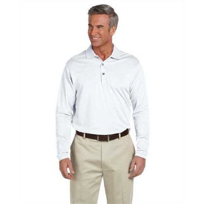 Picture of Men's EZ Tech Long-Sleeve Polo