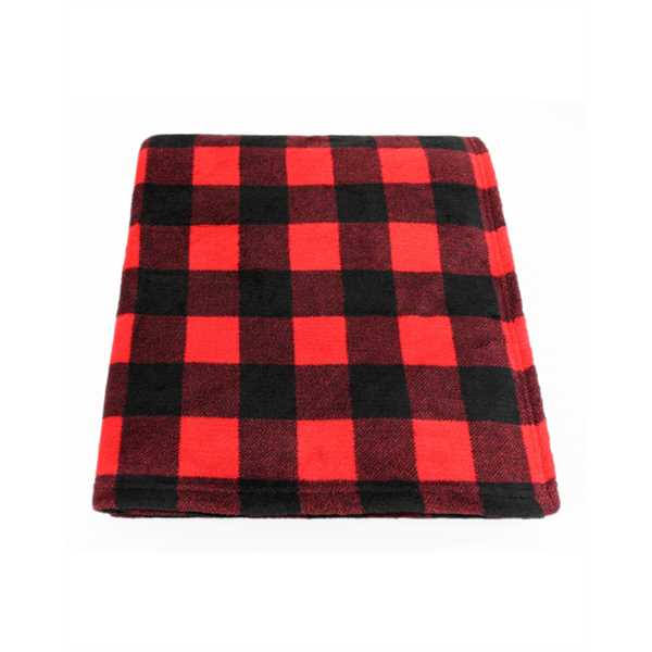RED/ WHT BFL CHK