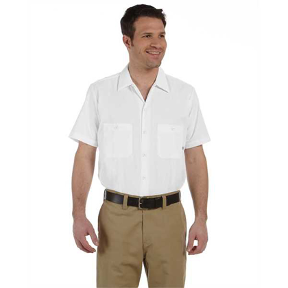 Picture of Men's 4.25 oz. Industrial Short-Sleeve Work Shirt