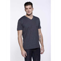 Picture of Men's CVC V-Neck T-Shirt