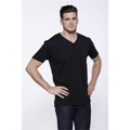 Picture of Men's CVC V-Neck T-Shirt