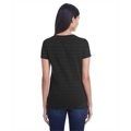 Picture of Ladies' Invisible Stripe V-Neck T-Shirt
