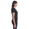 Picture of Ladies' Invisible Stripe V-Neck T-Shirt