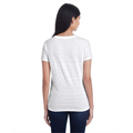 Picture of Ladies' Invisible Stripe V-Neck T-Shirt