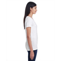 Picture of Ladies' Invisible Stripe V-Neck T-Shirt