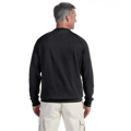 Picture of 7 oz. Organic/Recycled Heathered Fleece Raglan Crew