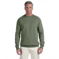 Picture of 7 oz. Organic/Recycled Heathered Fleece Raglan Crew