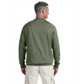 Picture of 7 oz. Organic/Recycled Heathered Fleece Raglan Crew
