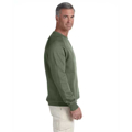 Picture of 7 oz. Organic/Recycled Heathered Fleece Raglan Crew