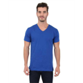 Picture of Men's Combed Ring-Spun Cotton V-Neck T-Shirt