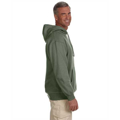 Picture of Adult 7 oz. Organic/Recycled Heathered Fleece Pullover Hood