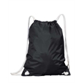 Picture of White Drawstring Backpack