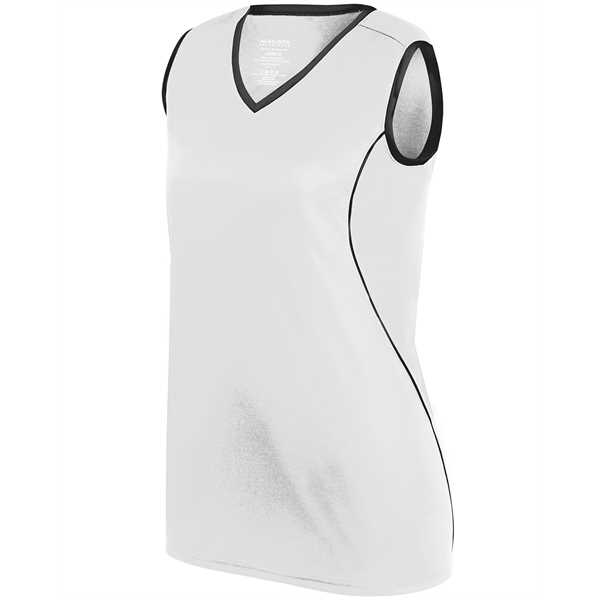 WHITE/ BLACK