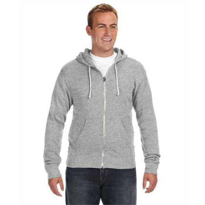 Picture of Adult Triblend Full-Zip Fleece Hood