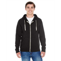 Picture of Adult Triblend Full-Zip Fleece Hood