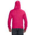Picture of Adult Triblend Full-Zip Fleece Hood