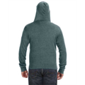 Picture of Adult Triblend Full-Zip Fleece Hood