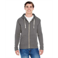Picture of Adult Triblend Full-Zip Fleece Hood