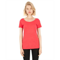 Picture of Ladies' CVC Scoop T-Shirt