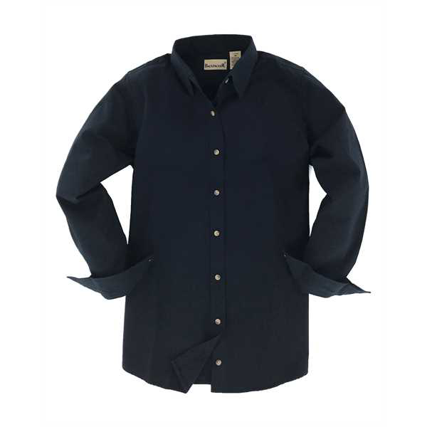 Picture of Ladies' Nailshead Long-Sleeve Woven Shirt