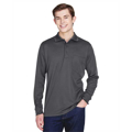 Picture of Adult Pinnacle Performance Long-Sleeve Piqué Polo with Pocket