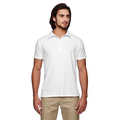 Picture of Men's 4.4 oz., 100% Organic Cotton Jersey Short-Sleeve Polo