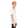 Picture of Men's CVC V-Neck T-Shirt