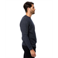 Picture of Unisex 6.5 oz. Heavyweight Loop Terry Triblend Long-Sleeve Crew