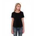 Picture of Ladies' 3.5 oz., 100% Cotton Boxy High Low T-Shirt