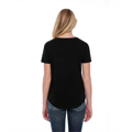 Picture of Ladies' 3.5 oz., 100% Cotton Boxy High Low T-Shirt