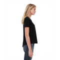 Picture of Ladies' 3.5 oz., 100% Cotton Boxy High Low T-Shirt