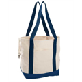 Picture of 12 oz. Organic Cotton Canvas Boat Tote Bag