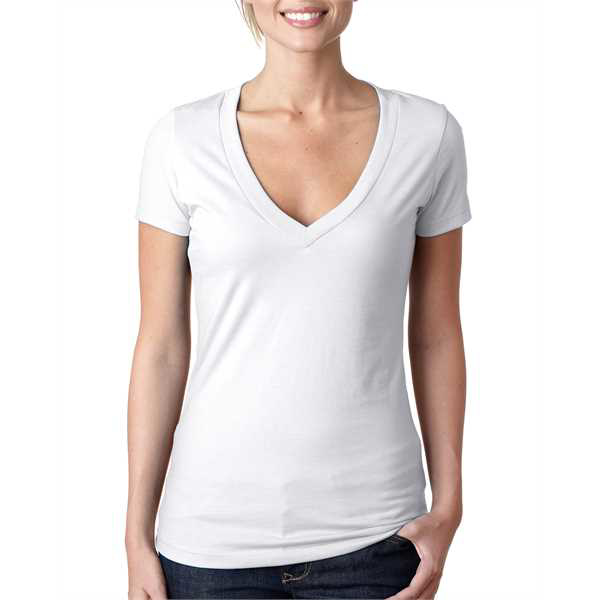 Picture of Ladies' CVC Deep V