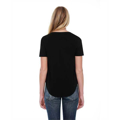 Picture of Ladies' 3.5 oz., 100% Cotton U-Neck T-Shirt