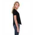 Picture of Ladies' 3.5 oz., 100% Cotton U-Neck T-Shirt