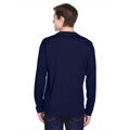 Picture of Men's Agility Performance Long-Sleeve Piqué Crewneck