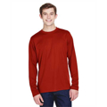 Picture of Men's Agility Performance Long-Sleeve Piqué Crewneck