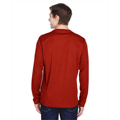 Picture of Men's Agility Performance Long-Sleeve Piqué Crewneck