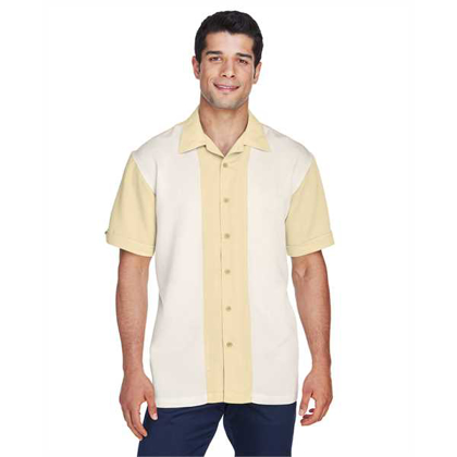 Picture of Men's Two-Tone Camp Shirt