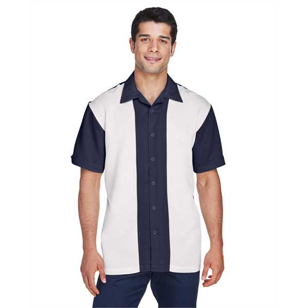 NAVY/ CREME