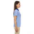 Picture of Ladies' Eperformance™ Launch Snag Protection Striped Polo